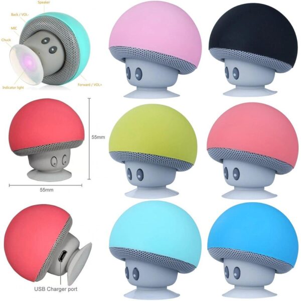 Mini Wireless Shroom Speaker
